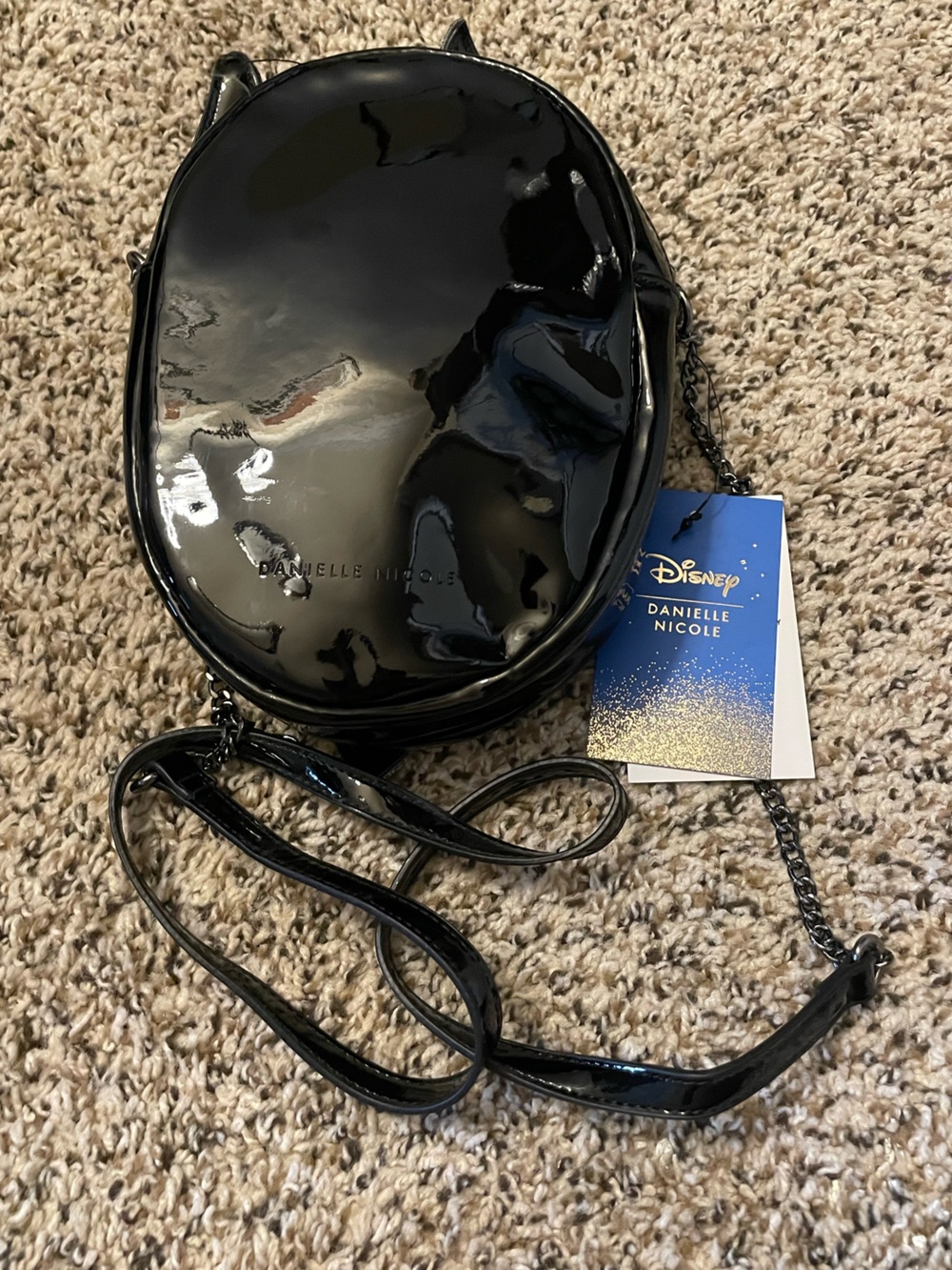 Disney Danielle Nicole Maleficent Die-cut Crossbody Bag HTF Rare - Picture 3 of 4